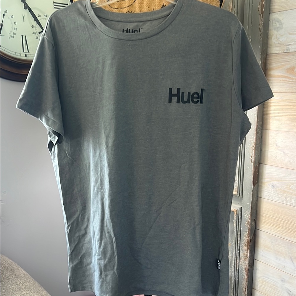 HUEL Gray Men's T-Shirt